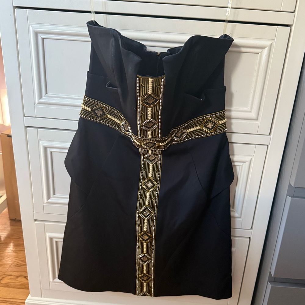 Sass & Bide Strapless Mini Dress Size 4